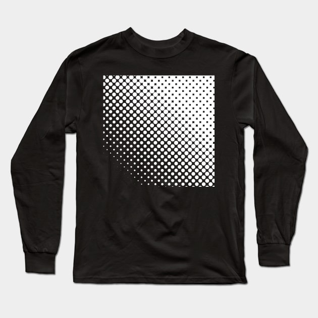 raster square Long Sleeve T-Shirt by lkn